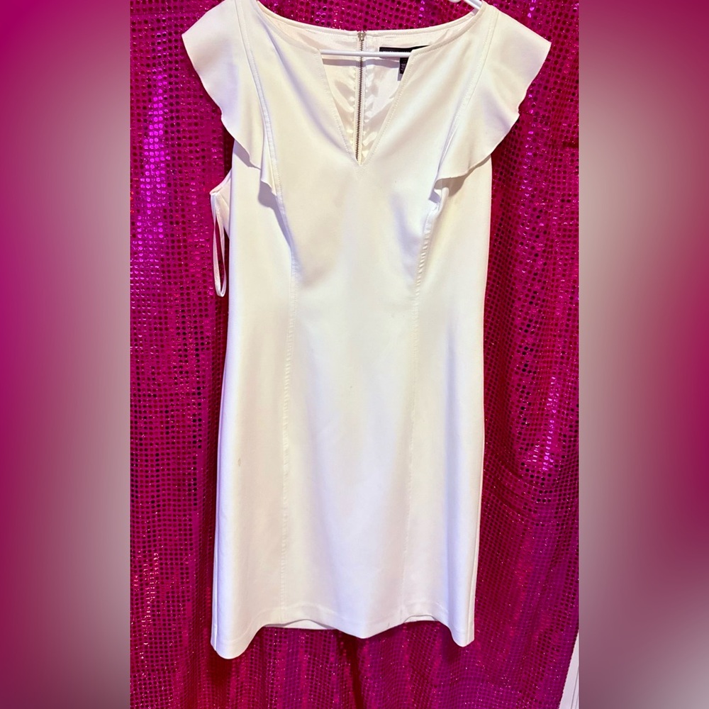 White House Black Market Ivory Dress